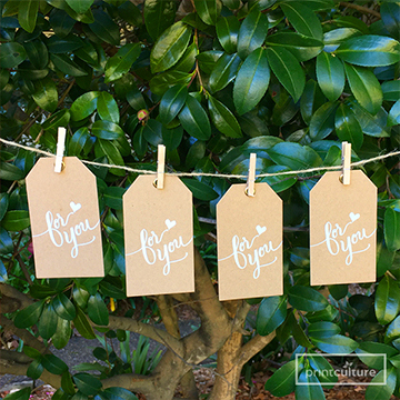 350gsm craft swing tags